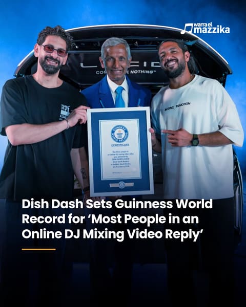 Dish Dash take a Guinness record with a 61-DJ relay
