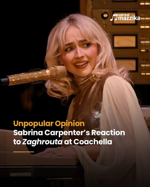 What the Sabrina Carpenter zaghrouta moment actually revealed